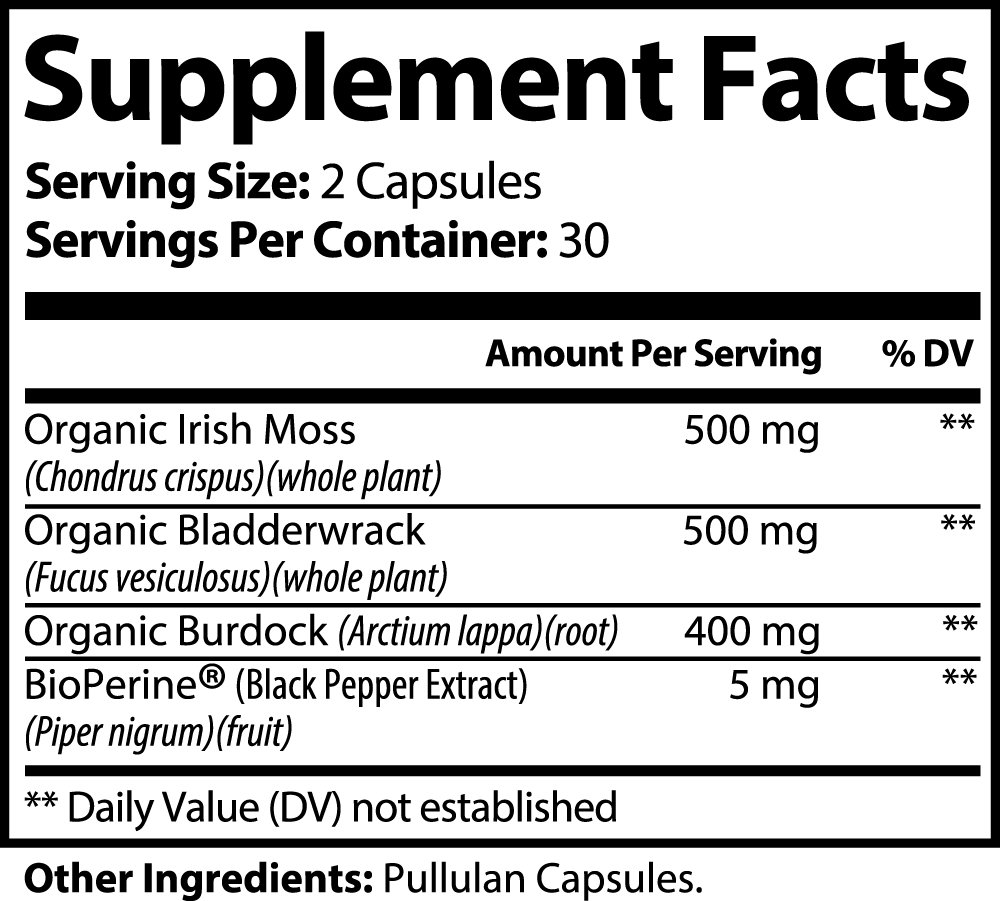 Natural Organic Sea Moss